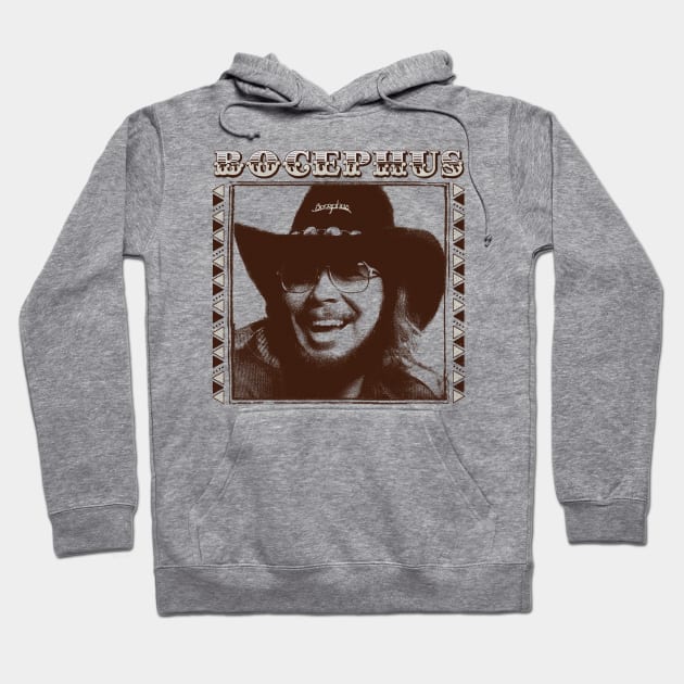 Hank Williams Jr / Bocephus \ Vintage Faded Style Fan Design Hoodie by DankFutura